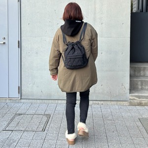 2way多機能ソフトリバーシブルボアouterlong／khaki