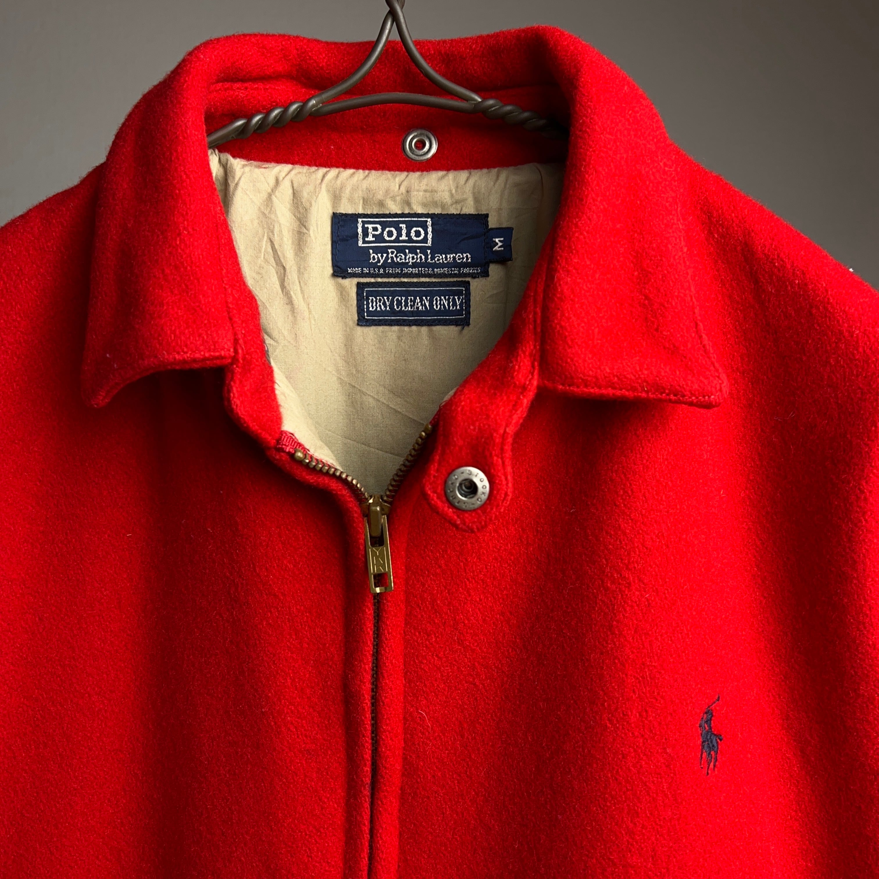 90's POLO Ralph Lauren Wool Swing Top Jacket 90年代 ポロラルフ