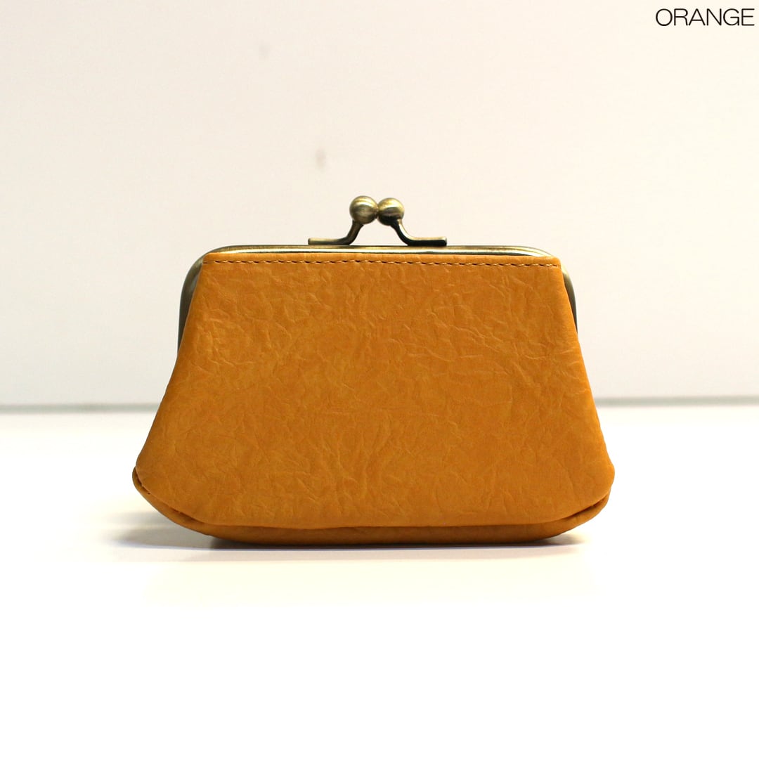 しわ合成皮革がま口コインポーチ [11-2118] | propellerheads official