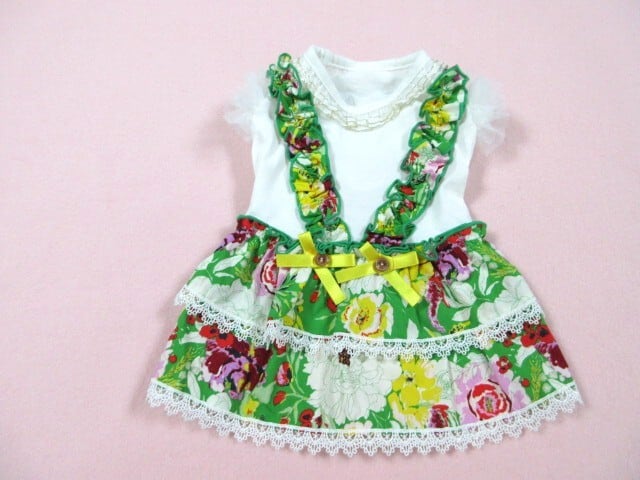 Marvel マルベル×Picone Mサイズ 胴回り38㎝ FlowerGardenワンピース