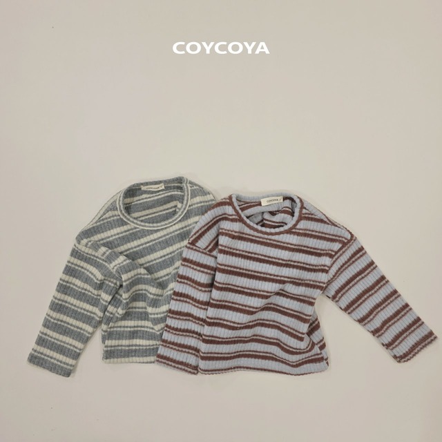【取寄】coycoya｜pie long-sleeve tee｜パイロングスリーブT｜XS-XL｜kids｜25 winter
