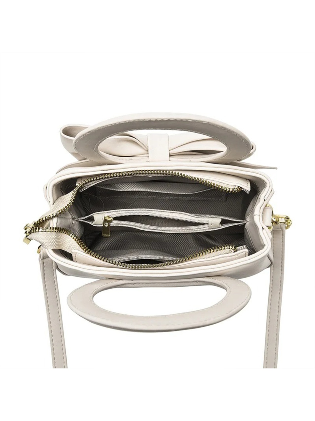 【0282】Ribbon PU Mini Hand Shoulder 2way Bag