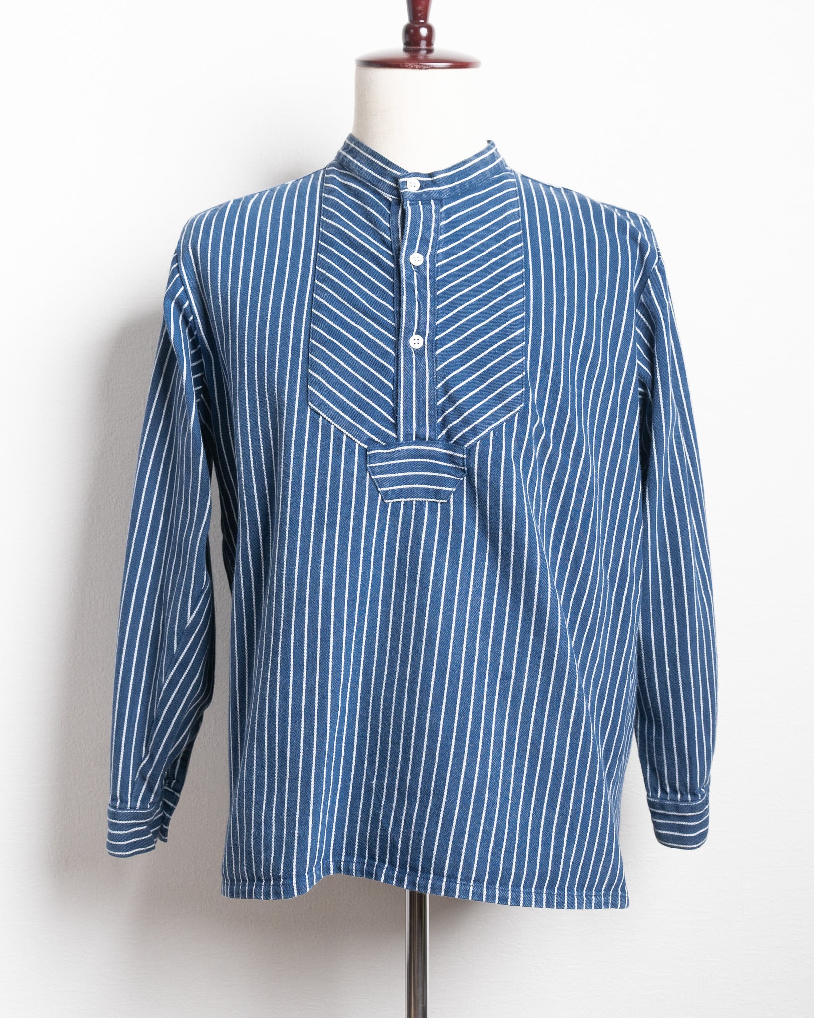 EURO ドイツ製 フィッシャーマンシャツ vintage MEDIUM】Germany Fisherman Shirts 