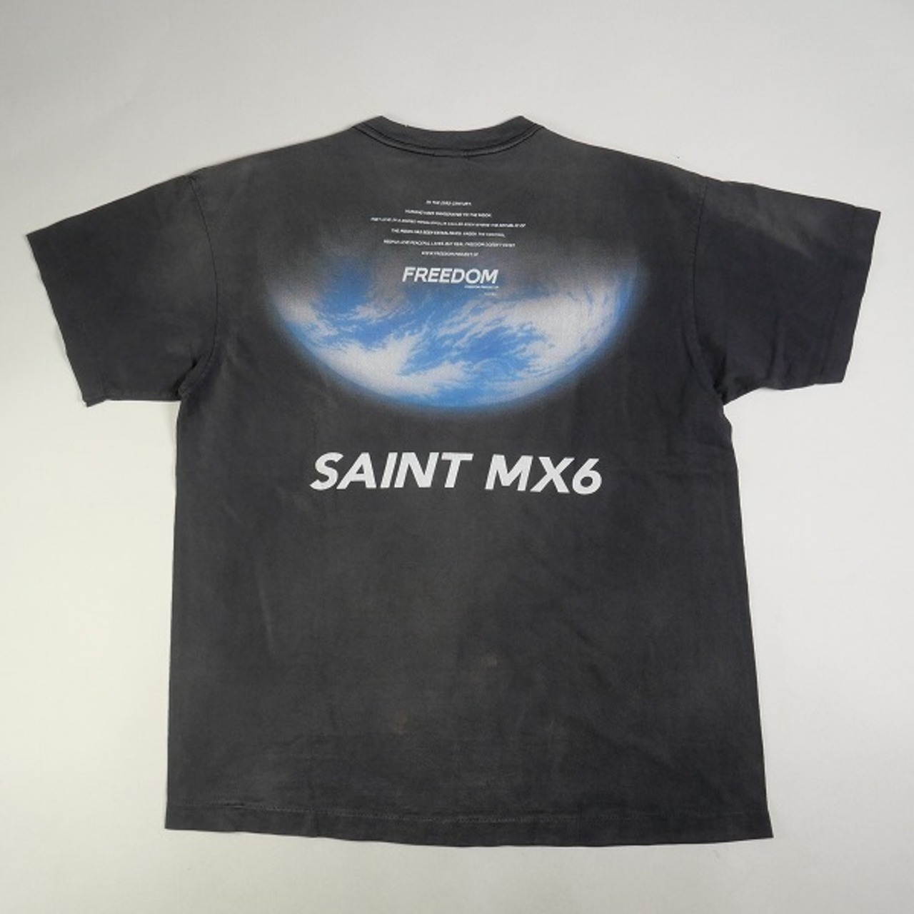 Size【XXL】 SAINT MICHAEL セント マイケル 24SS FD_SS TEE/FREEDOM 