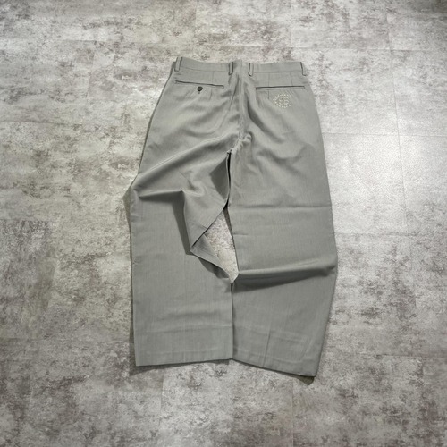 90s BALENCIAGA SPORTS PARIS gray slacks 詳細写真2