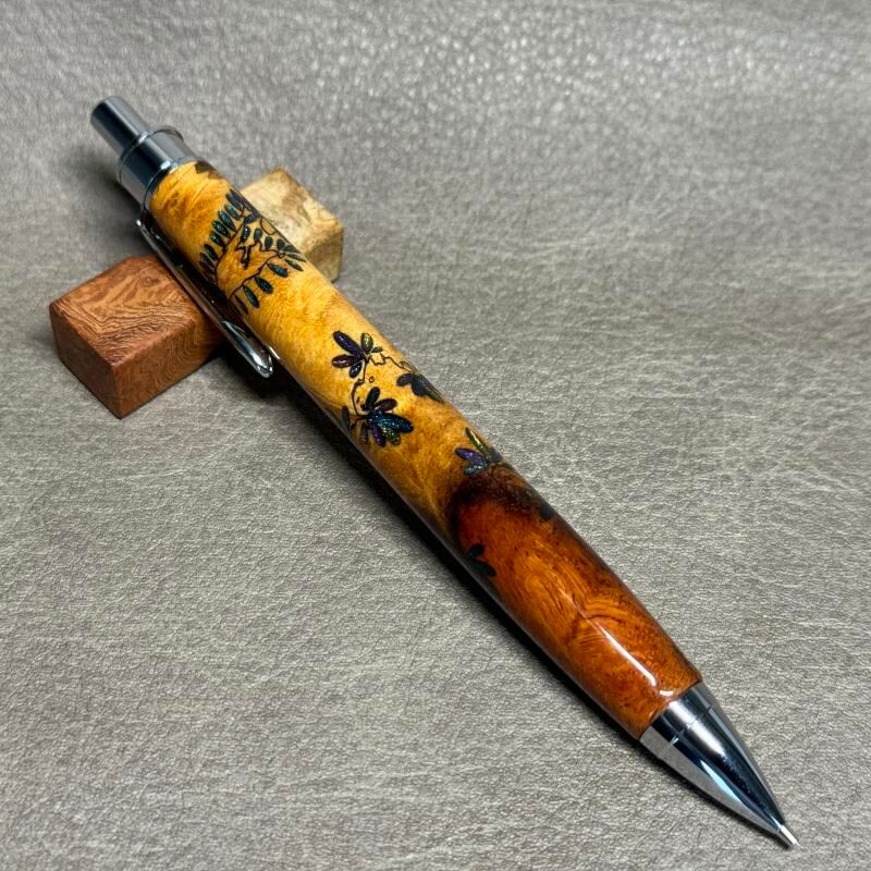 Steef&co. スポルテッドアカシア バール シャーペン Steef&co. スポルテッドアカシア バール シャーペン