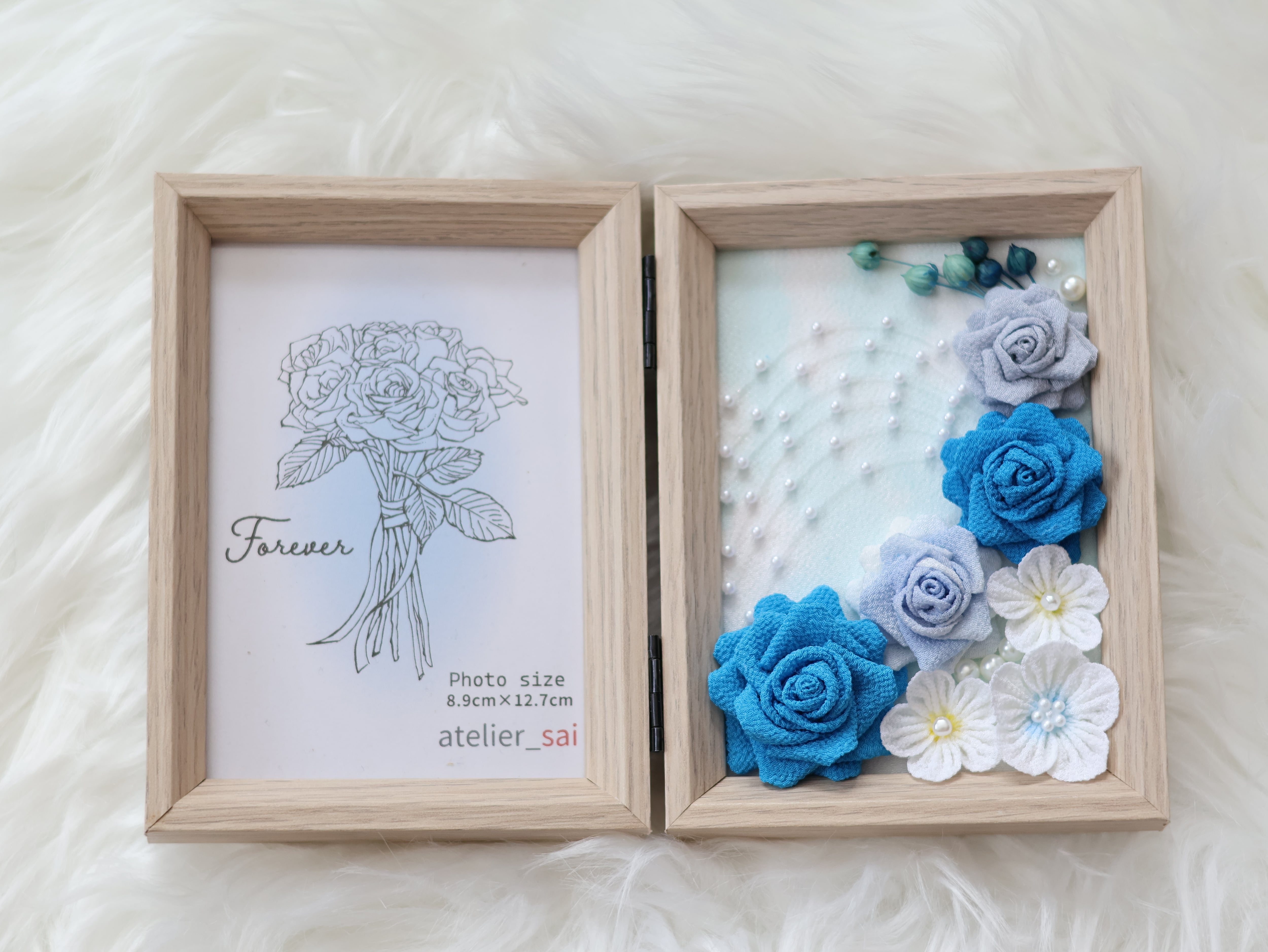 フォトフレーム ーフラワーボックス付き・見開きタイプー | Pay ID