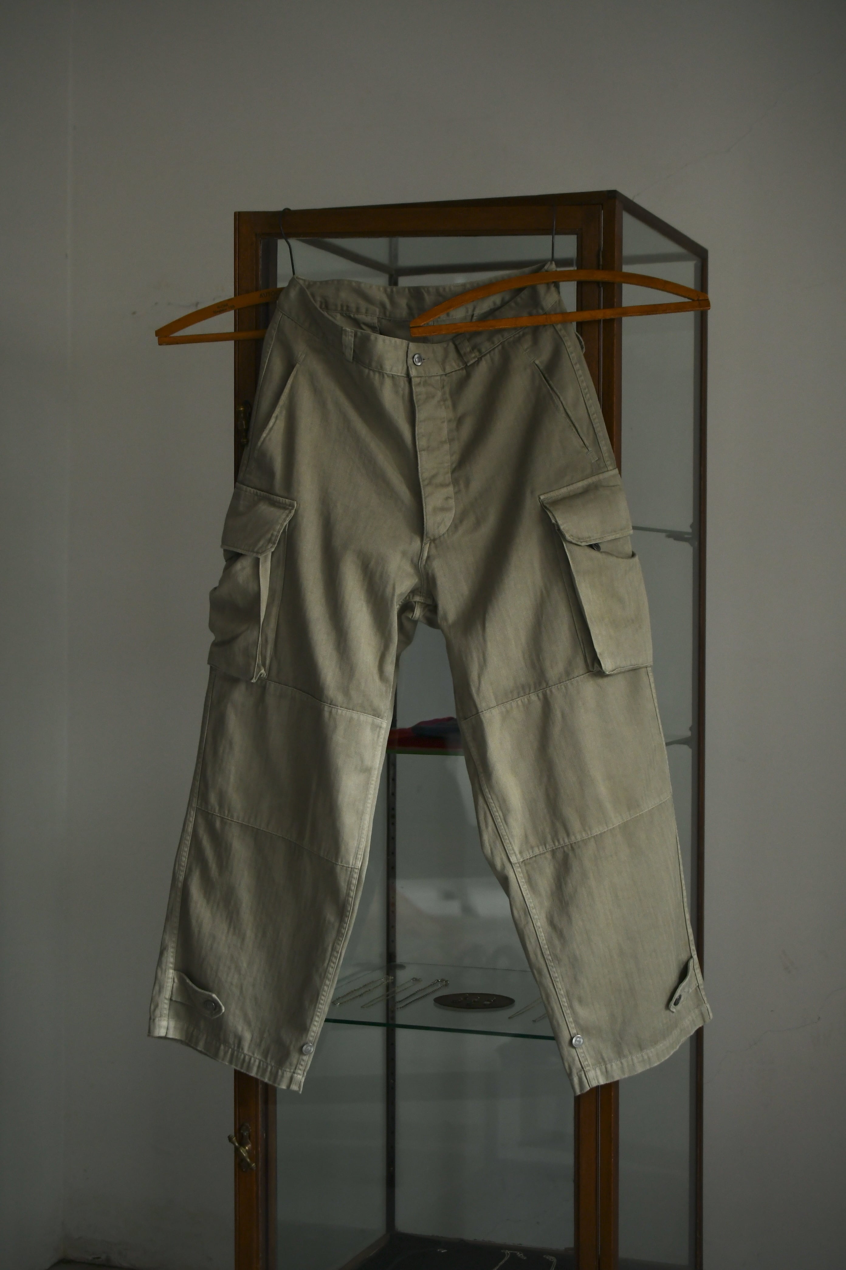 A.PRESSE / Vintage FA HBT M-47 Pants (Greige) | nariwai
