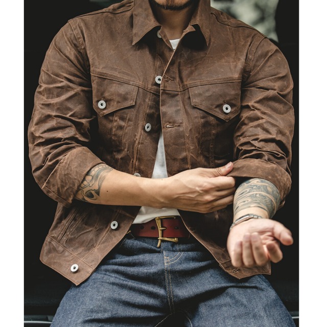 ウエスタンキャンバスジャケット 3XLまで対応       A18101