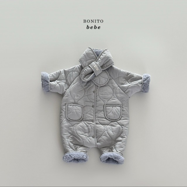 《予約》BONITO ¨ bebe) quilted scarf suit set