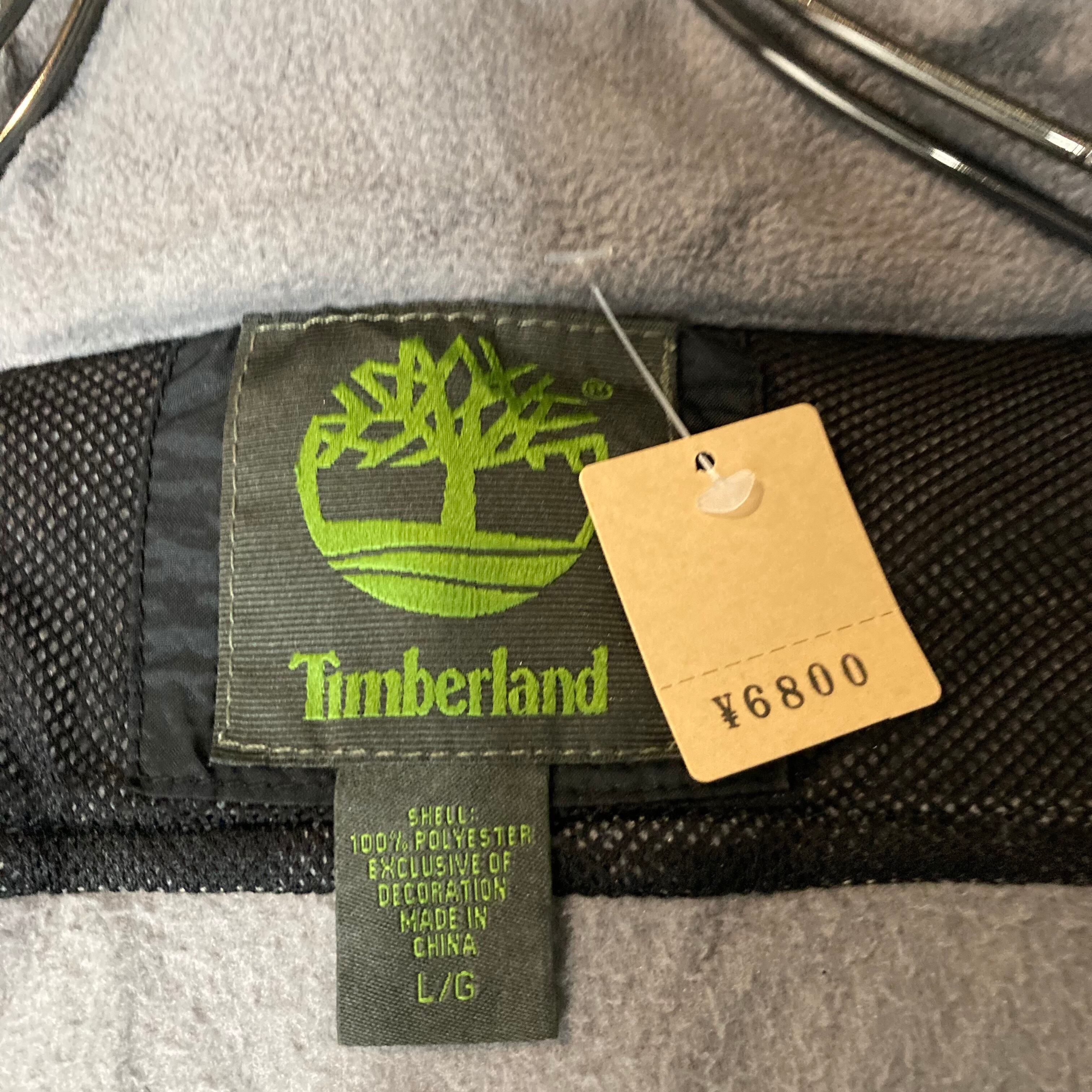 インナーフリースベスト付き】Timberland ナイロンジャケット L 刺繍 