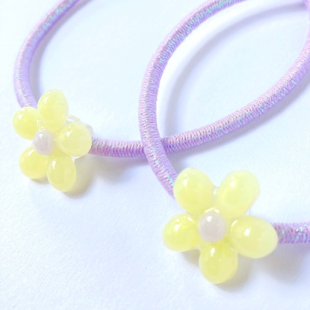 little hair tie ( 7 ) キッズヘアゴム