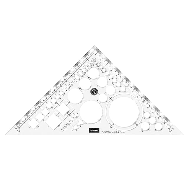 ウチダ テンプレート No.101 円定規 1-843-0101 | PAY ID