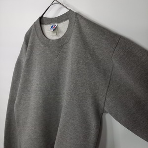 90s　アメリカ製　ラッセル　スウェット　トレーナー　裏起毛　無地　M