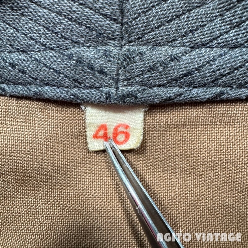 60's barbe bleue フレンチピケハンティングジャケット 動物ボタン