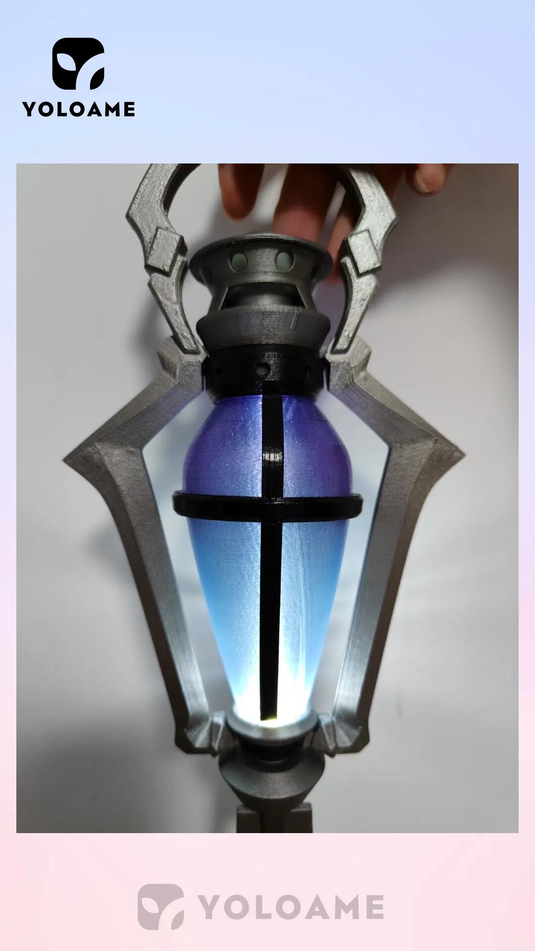 YOLOAME 原神 フリンズ コスプレ道具 アクセサリー ランタン 3D