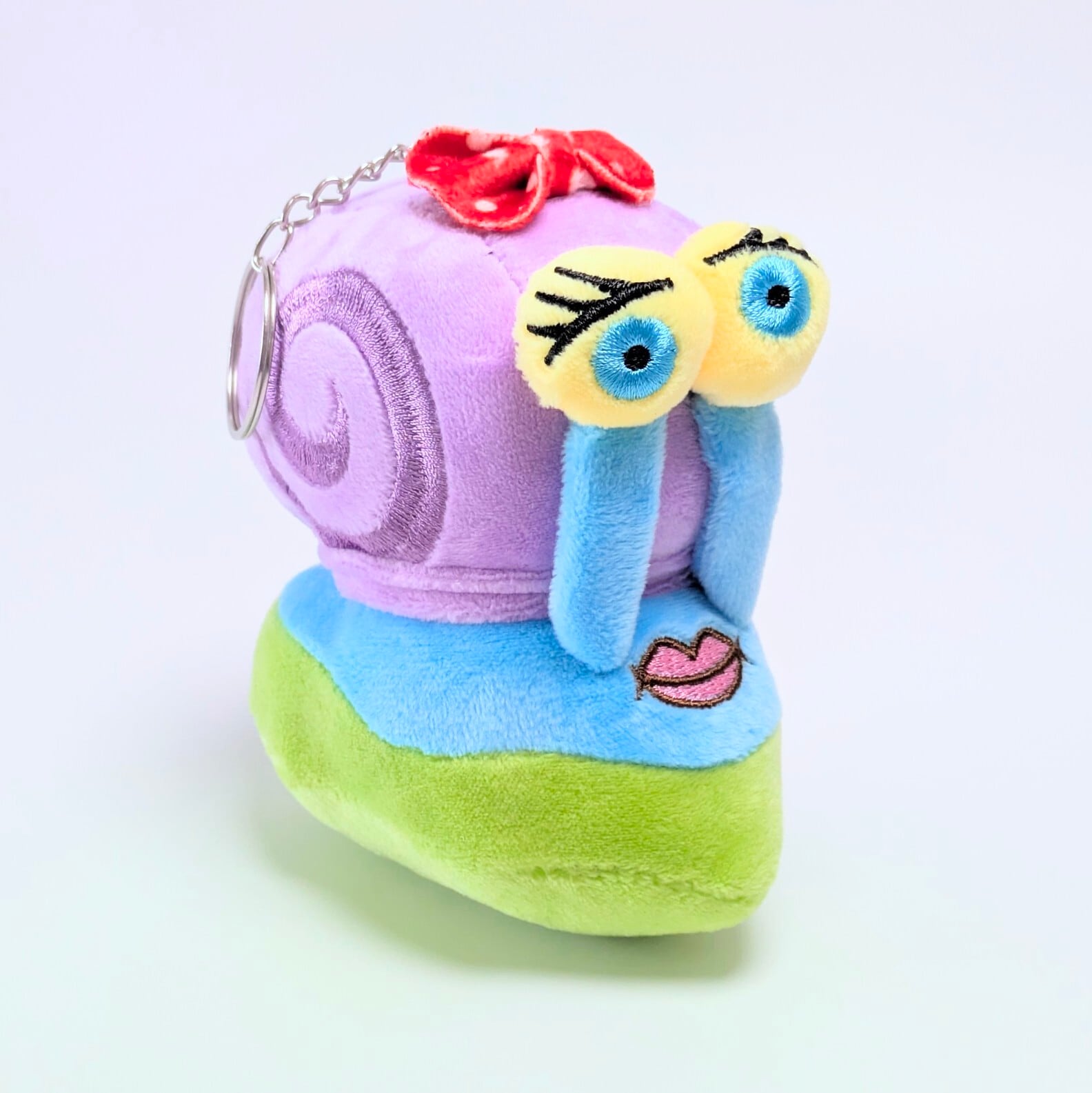 【 SpongeBob SquarePants ( スポンジボブ ) メアリー ( Mary the Snail ) / ぬいぐるみキーホルダー / プラッシュキーホルダー 〚アメリカン雑貨 アメトイ〛