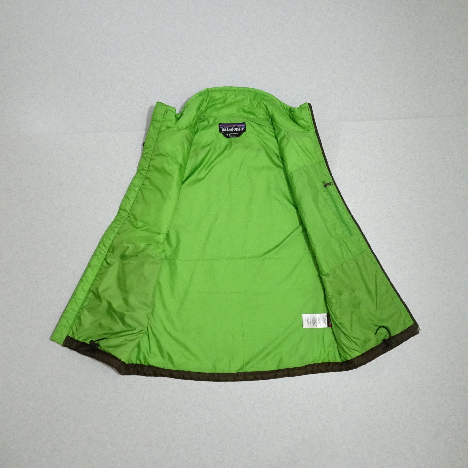 00s Patagonia マイクロパフベスト グリーン/カーキ 07年製 00s- Patagonia パタゴニア Micro Puff Vest マイクロパフベスト