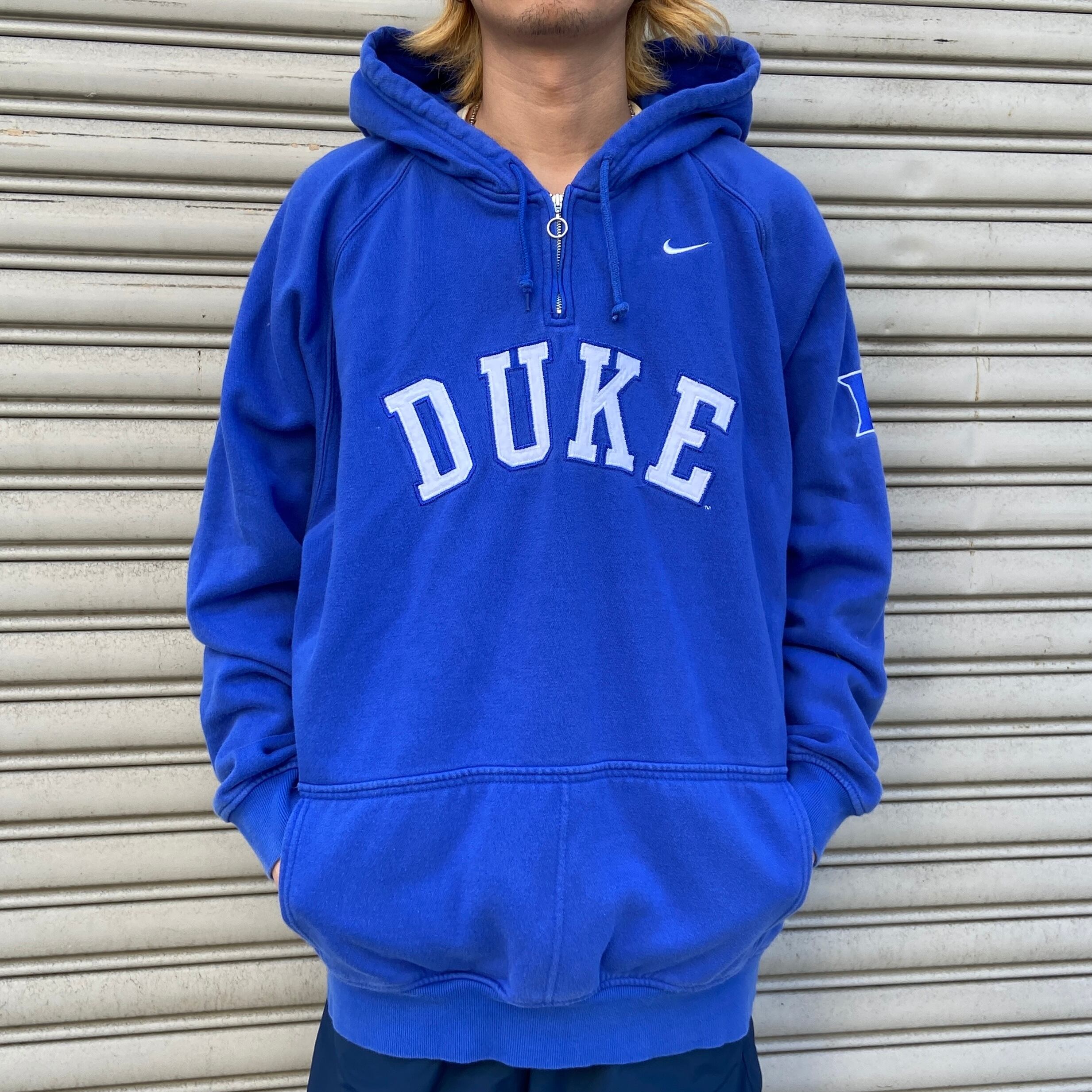 DUKE 大学　カレッジパーカー　ブルーデビルス　NIKE