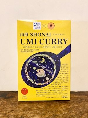 【中辛】山形庄内　海カレー 〜天然魚介のかまぼこ＆焼き干し粉仕立て〜