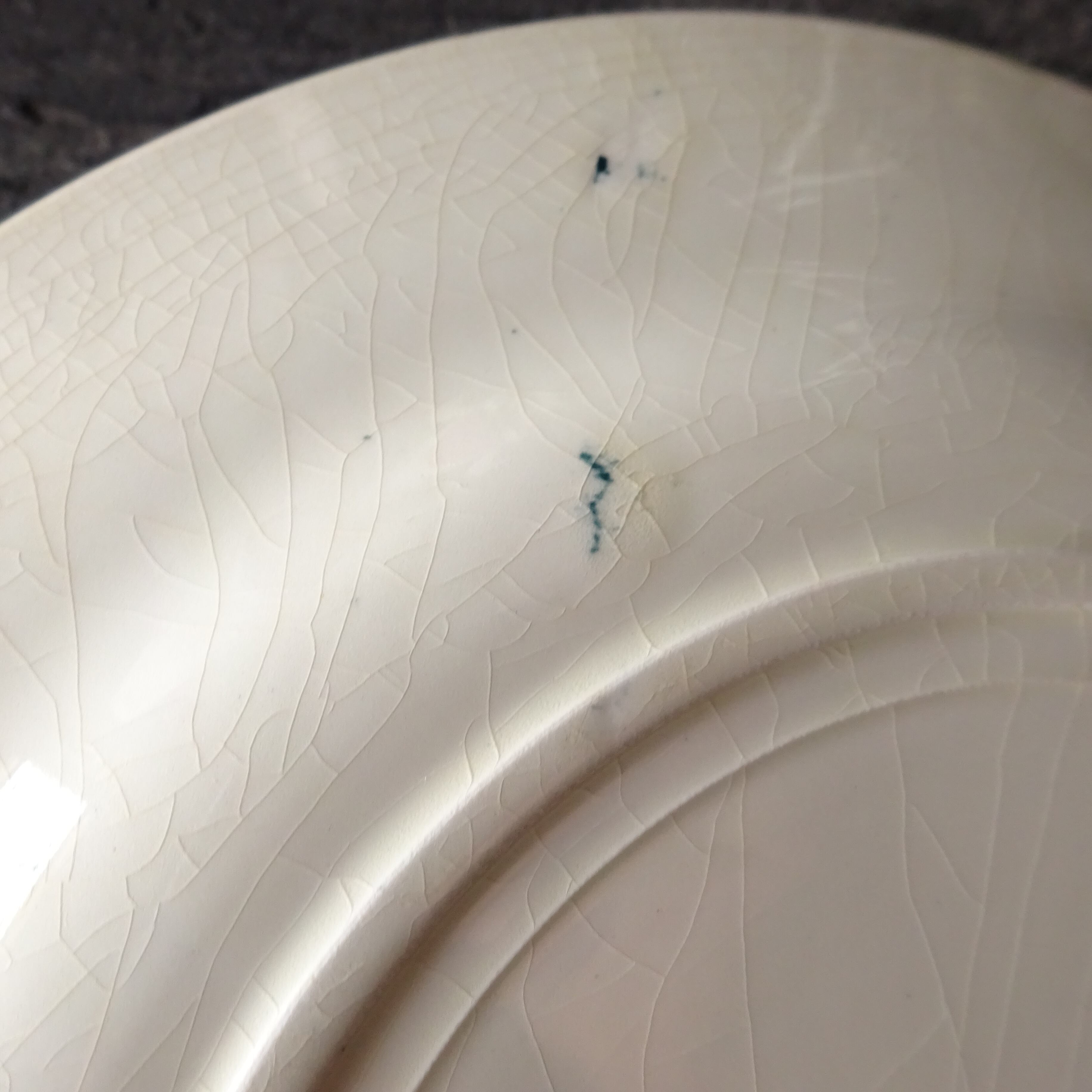 【 Épuisé 】☆TERRE DE FER Cleirefontaine modèle CHATEAUX 《CHATEAU DE RAMBOUILLET》 assiette plate