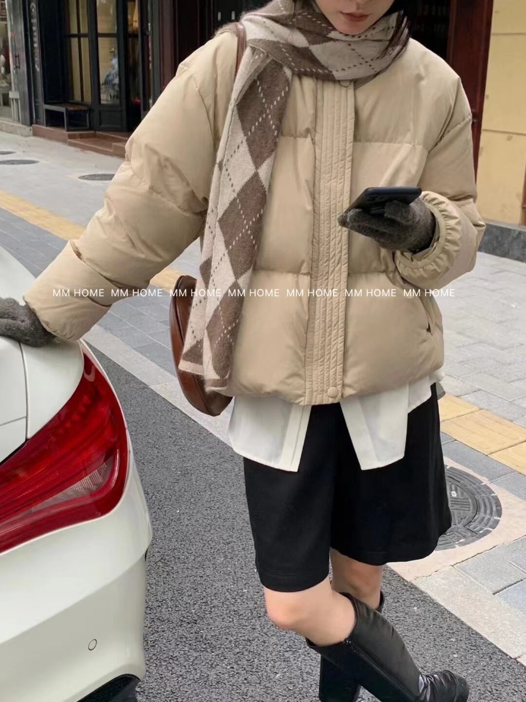 シンプル中綿ジャケット　AJ42441-8886