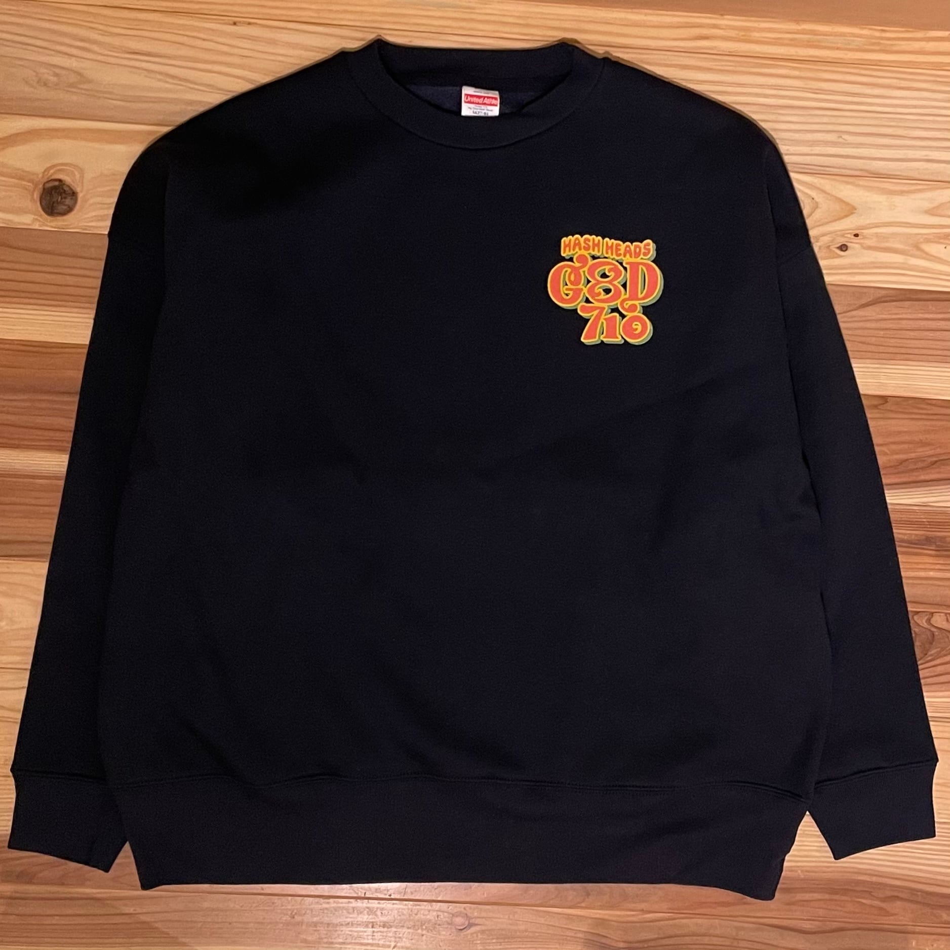 HASH HEADS CREW SWEAT / design by Yusuke Komori