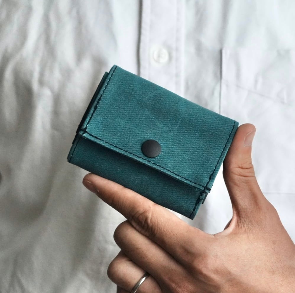 CRAFTMAN ウォレット / Light Blue (コンパクト財布 /登山用/お札折ら