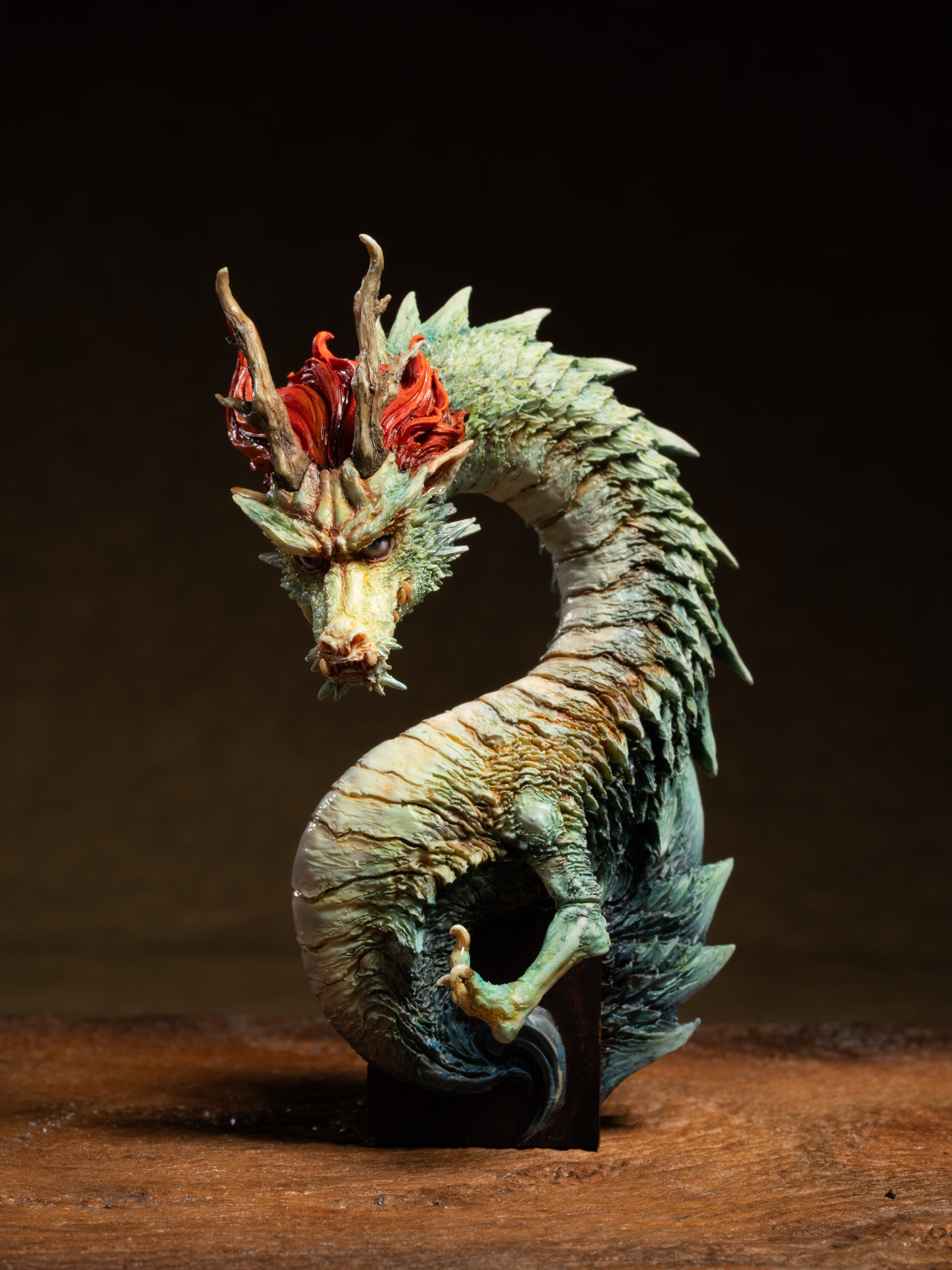 龍胸像 塗装済み完成品 ver.B |高木アキノリ