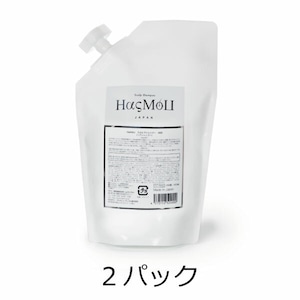 HasMoU（ハスモウ）スカルプシャンプー 400（詰め替え用）2パック【16％OFF】