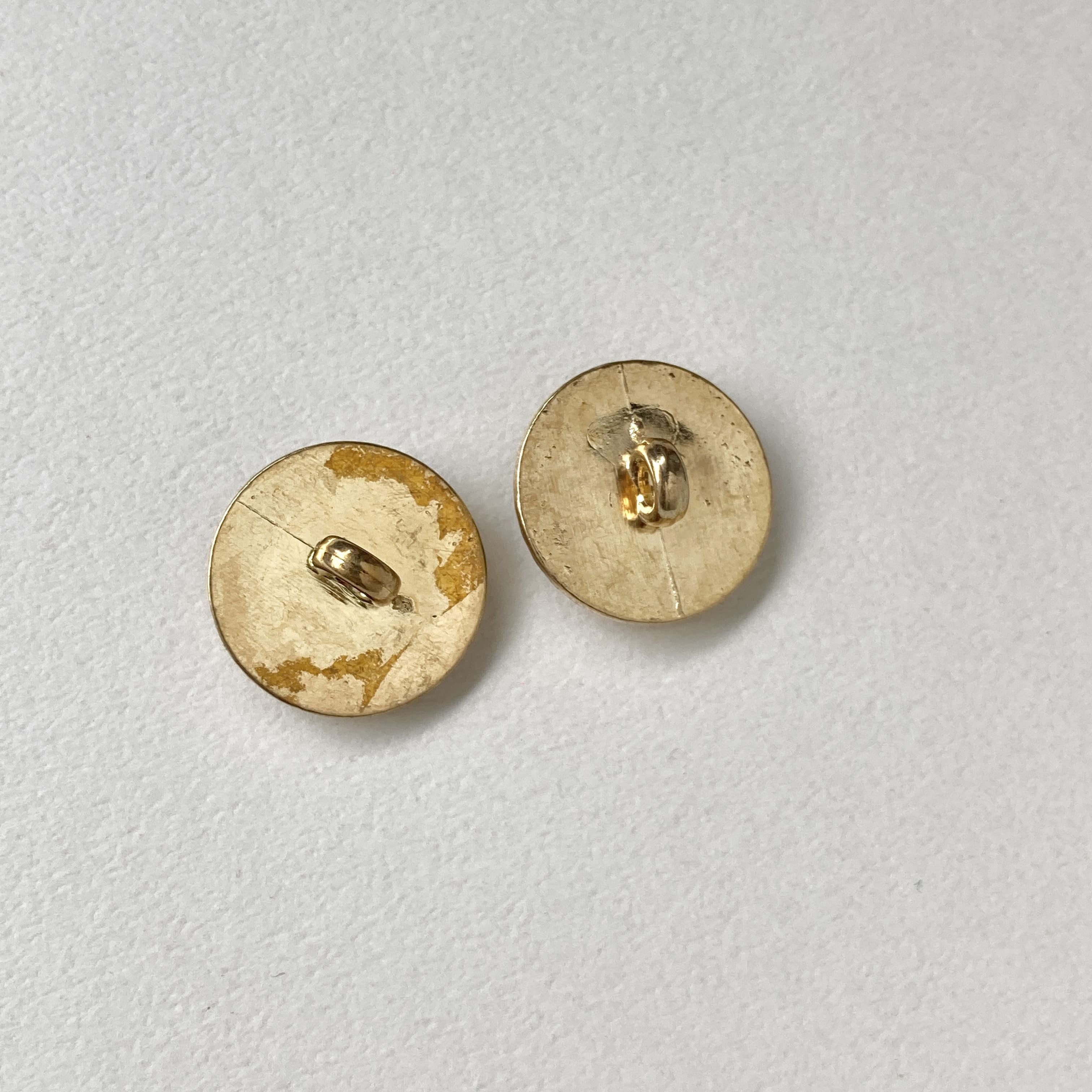 最終入荷〉60's 中央ゴールド点サークルカラーヴィンテージボタン