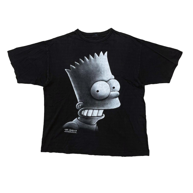 THE SIMPSONS MATT GROENING 1994 TEE BLACK XL