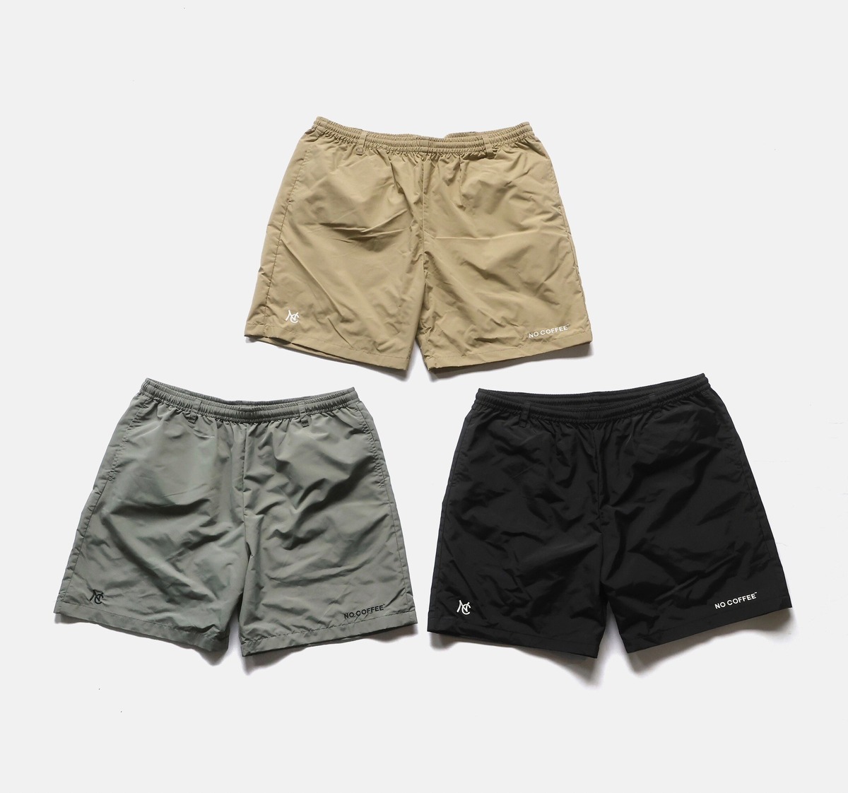 NO COFFEE NYLON SHORT PANTS | NO COFFEE