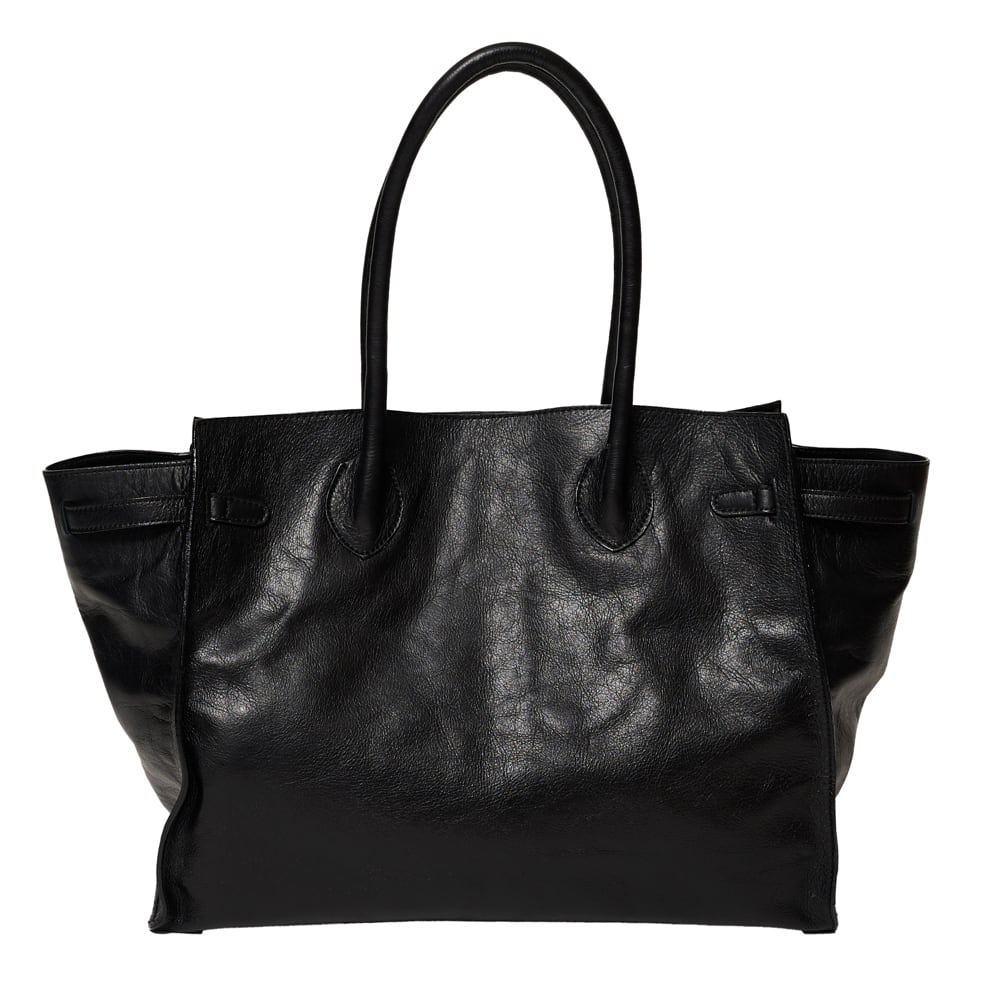 25SS】doublet “ITA” LEATHER BAG(BLACK) 25SS03BG57 | IAAAM ONLINE STORE