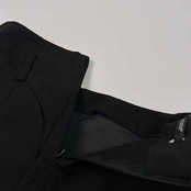 麻100% イタリア製 PEGORER ペゴレール デザイン リネン タイト スカート 40/ブラック/レディース/サンフレール