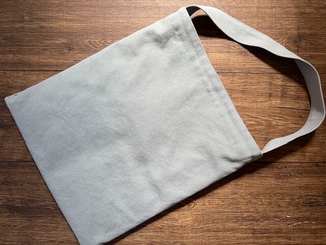 COMON | やさしい布のミニマルバッグ ライトグレー