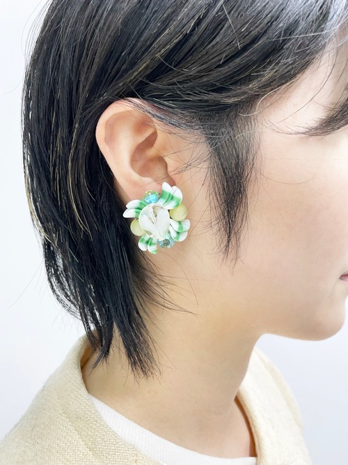 Vintage Cluster Earrings