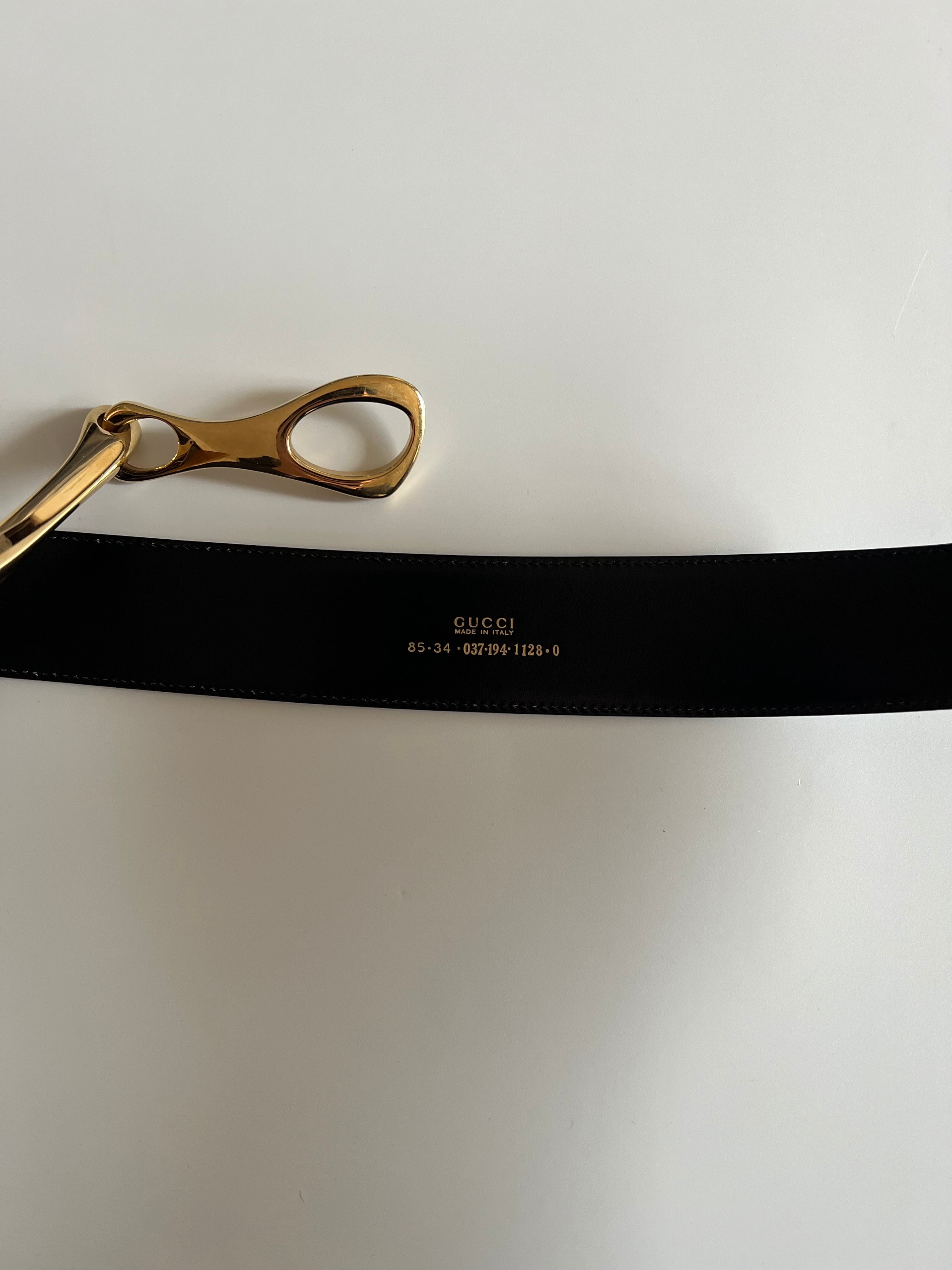 FW1996 GUCCI by Tom ford metal belt | triptraproll 