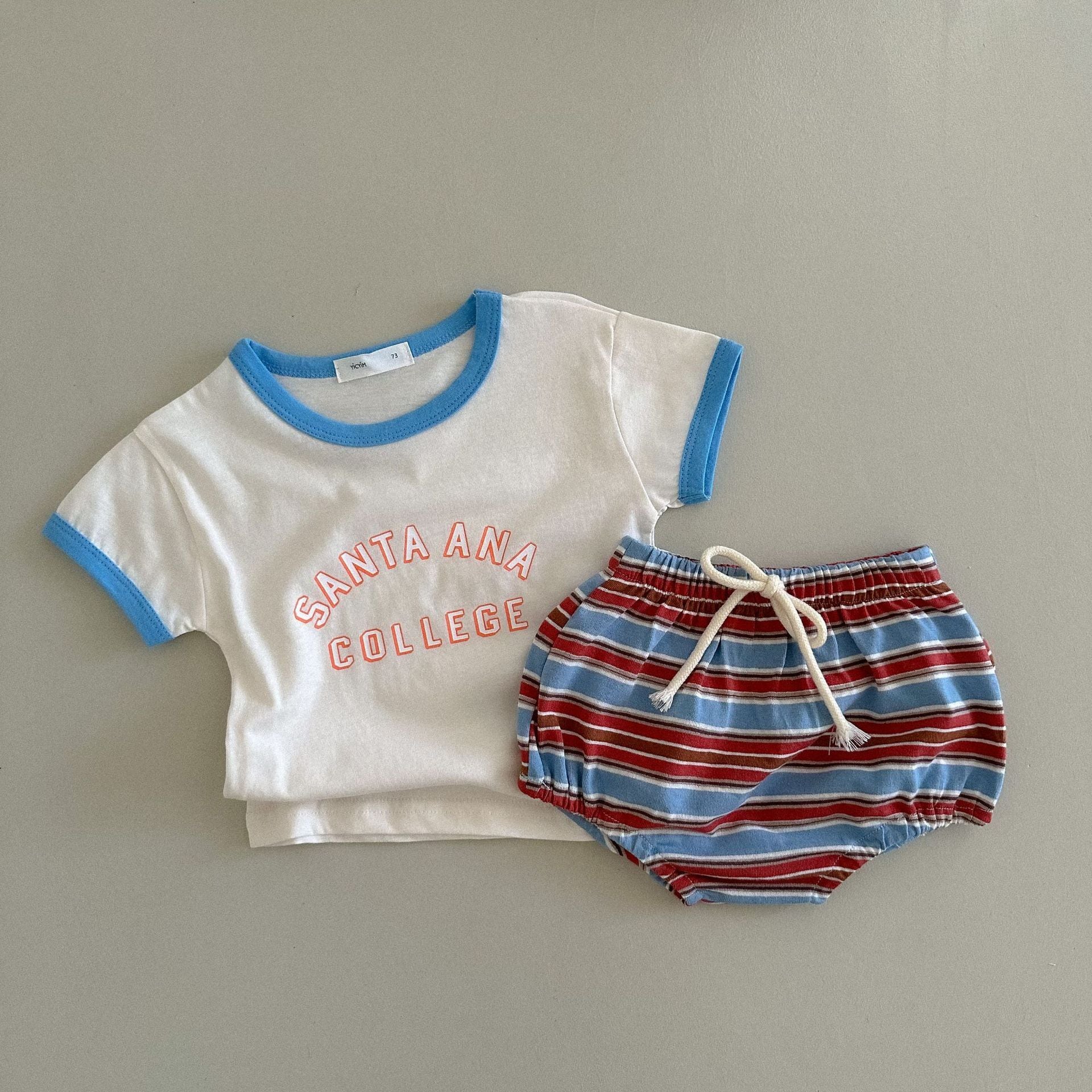 【BABY】ナチュラルノースリーブセットアップ