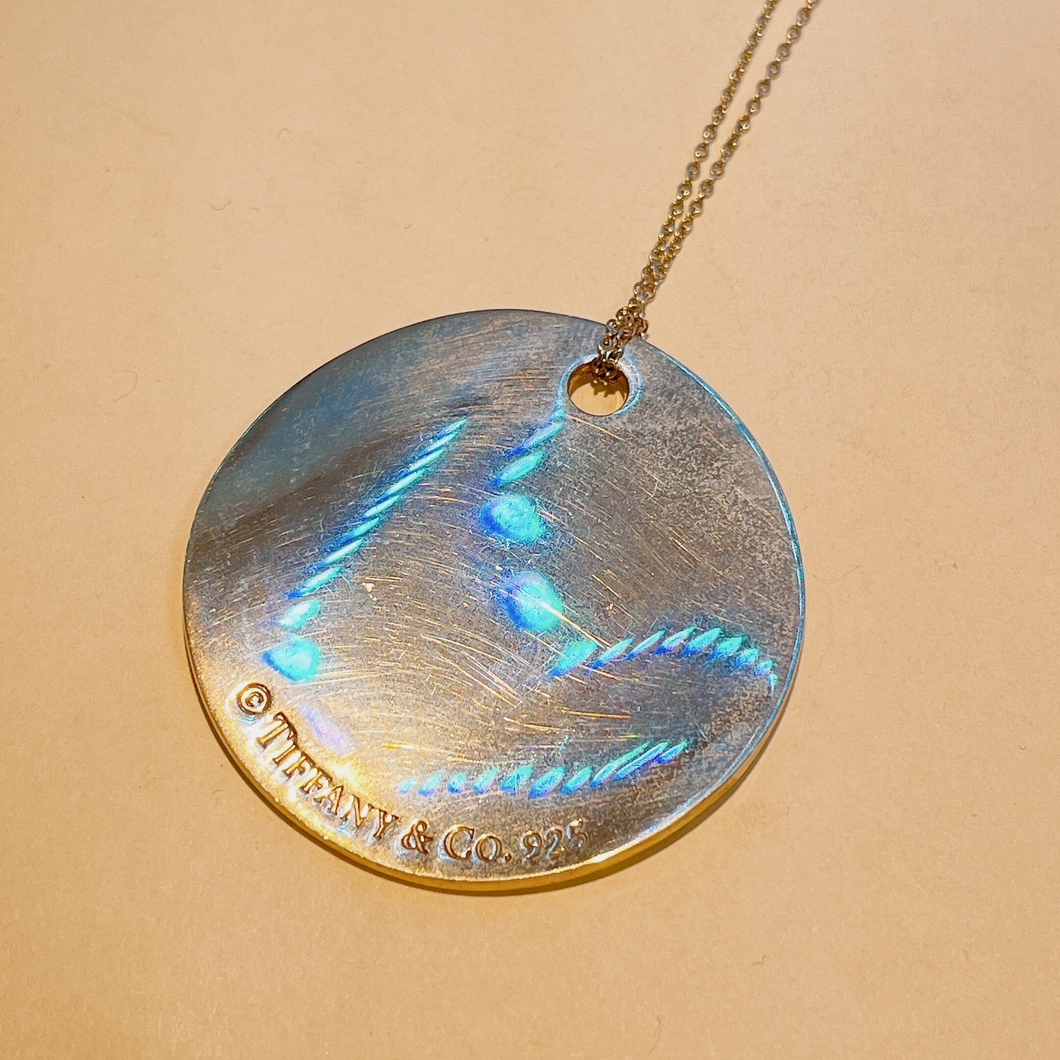 ティファニー ノーツ サークル ネックレス XL 925 【公式通販】