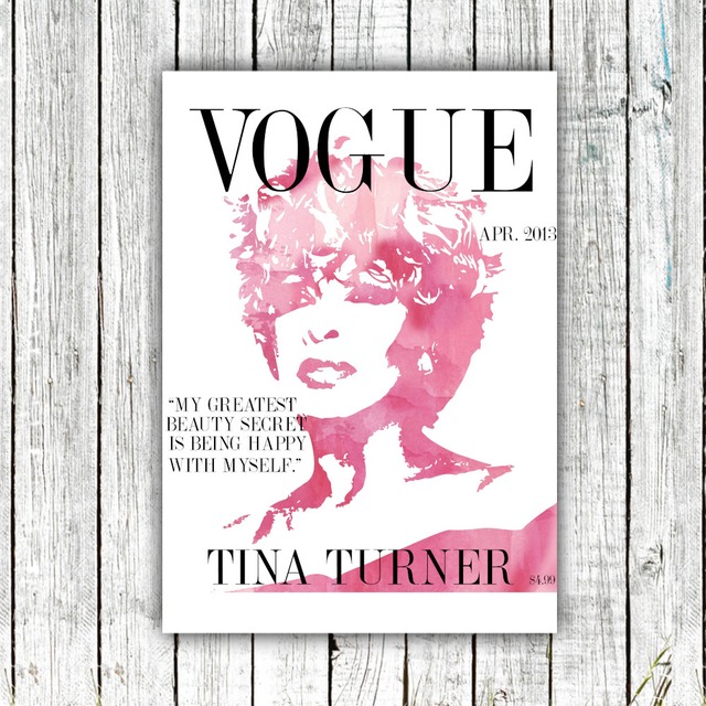 VOGUE Tina Turner / 【アートポスター専門店 Aroma of Paris】[SD-000688]