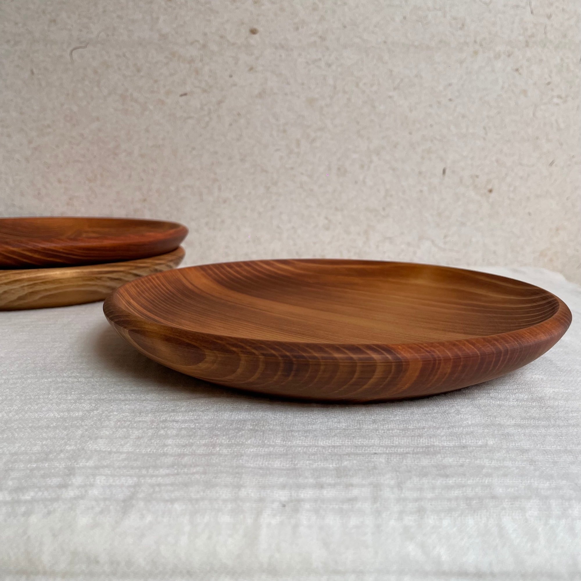 漆染めプレート7寸