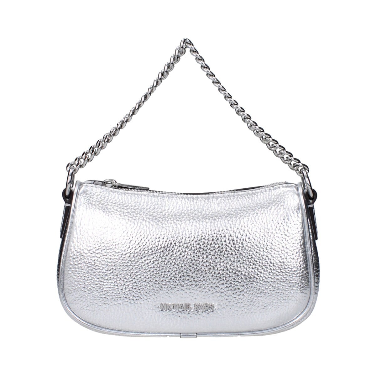 MICHAEL KORS マイケルコース レディース ハンドバッグ レザー シルバー