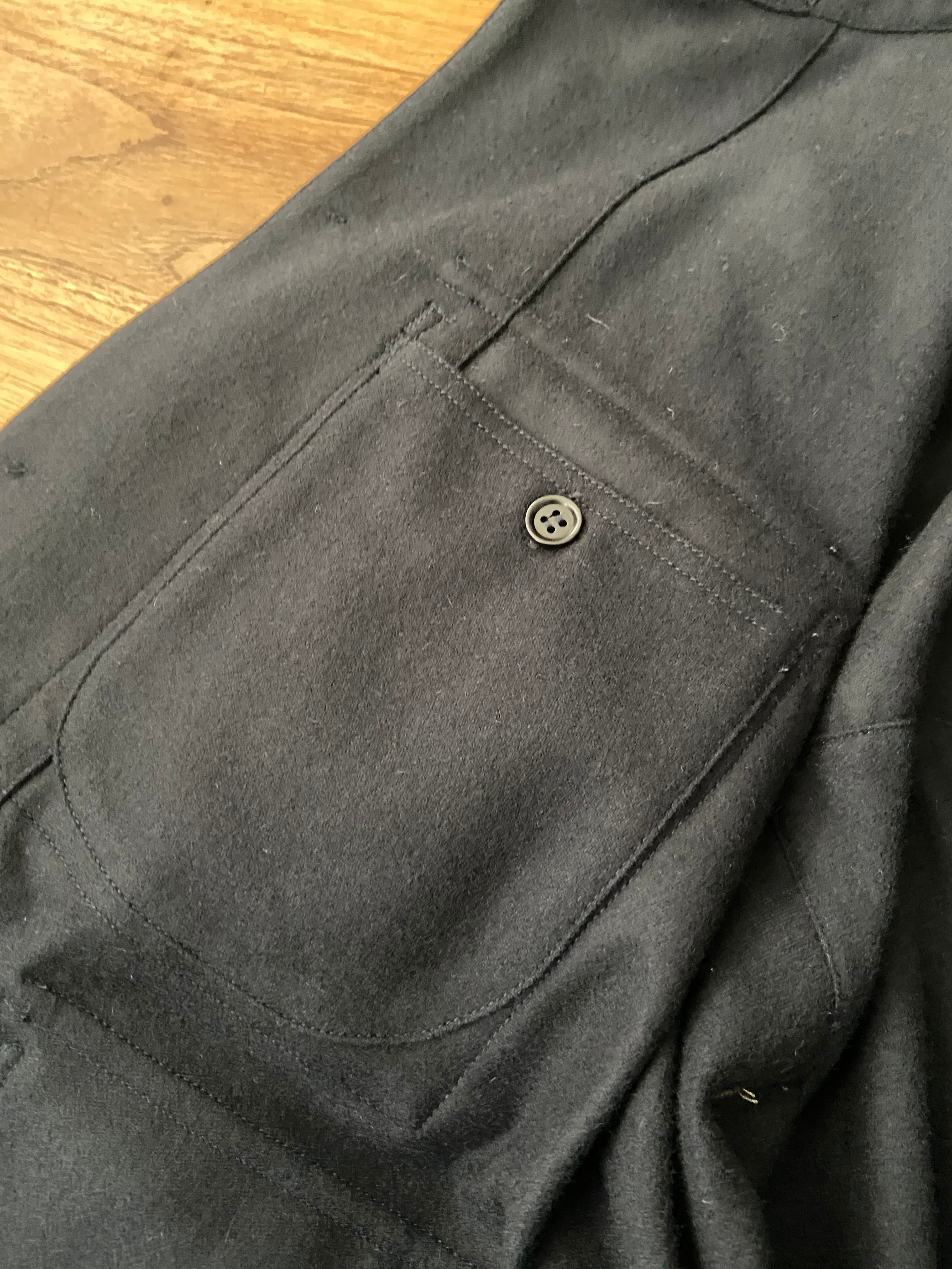 THE CORONA UTILITY / CJ045 / HOODED MACY / COMBAT FLANNEL - NAVY