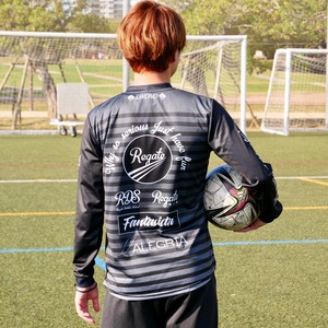 【Jr.】Regate CROWN Long pra-shirt / クラウン ロングプラシャツ(ブラック)