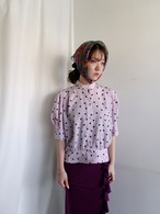 70’s Half sleeve blouse Made in W.Germany
