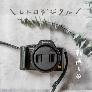 【B】Panasonic LUMIX DMC-FZ10（ブラック）  レトロデジタル