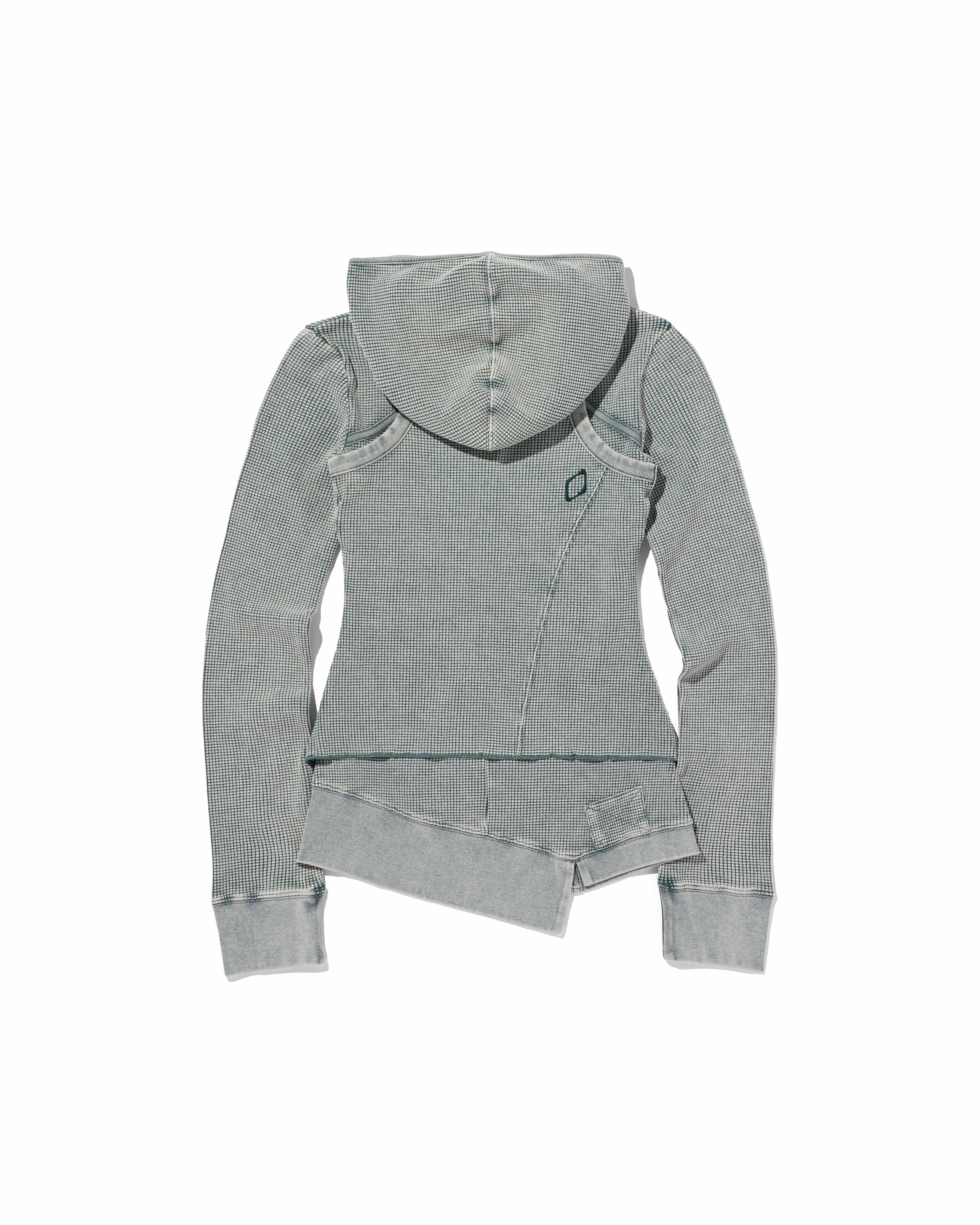 MSCHF] LAYERED WAFFLE HOODIE SET_BLEACHED KHAKI ミスチーフ 正規品