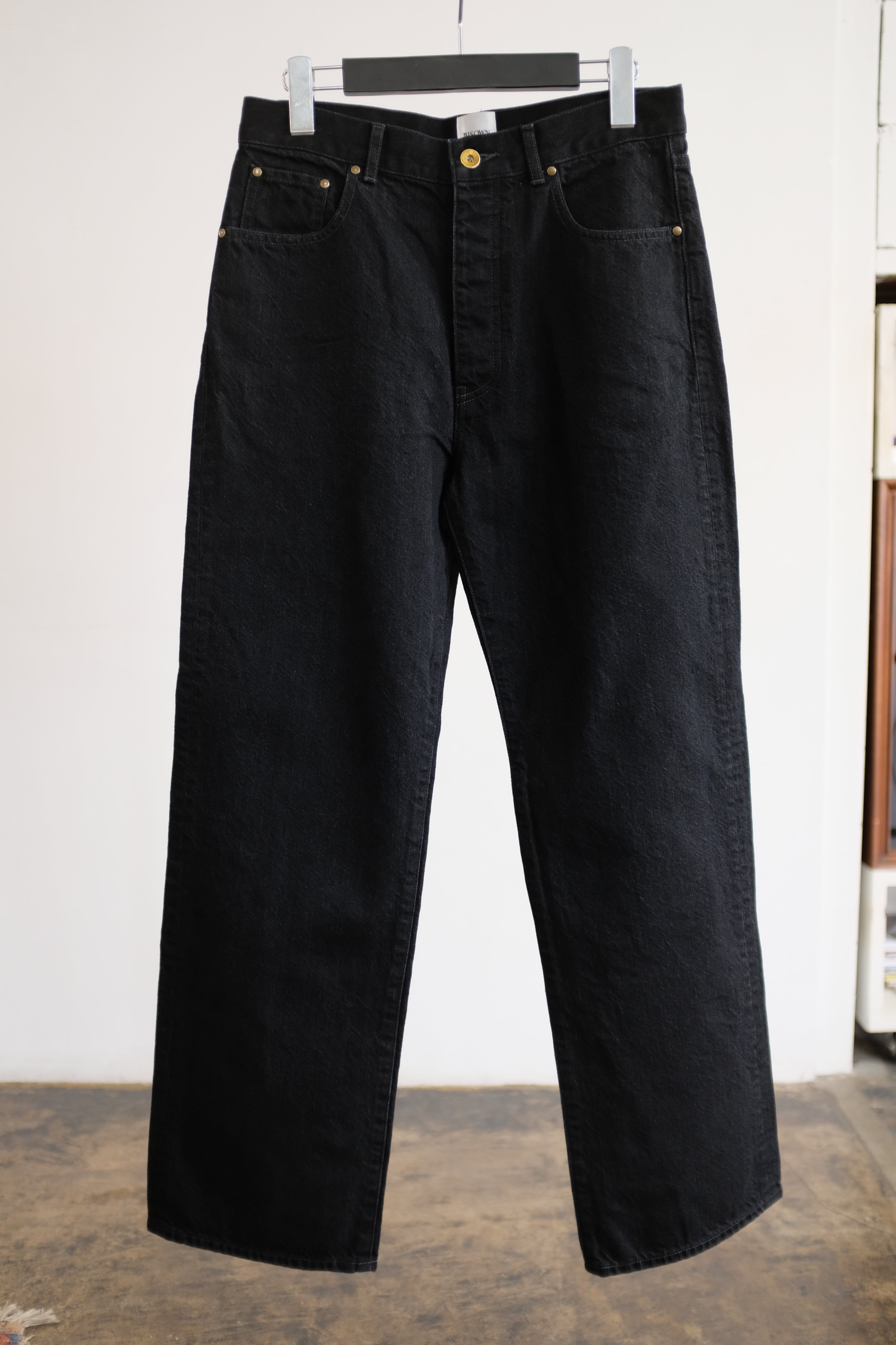 BISOWN]CO/HE PURE STRAIGHT DENIM / W BLACK | YES-姫路の美容院と服