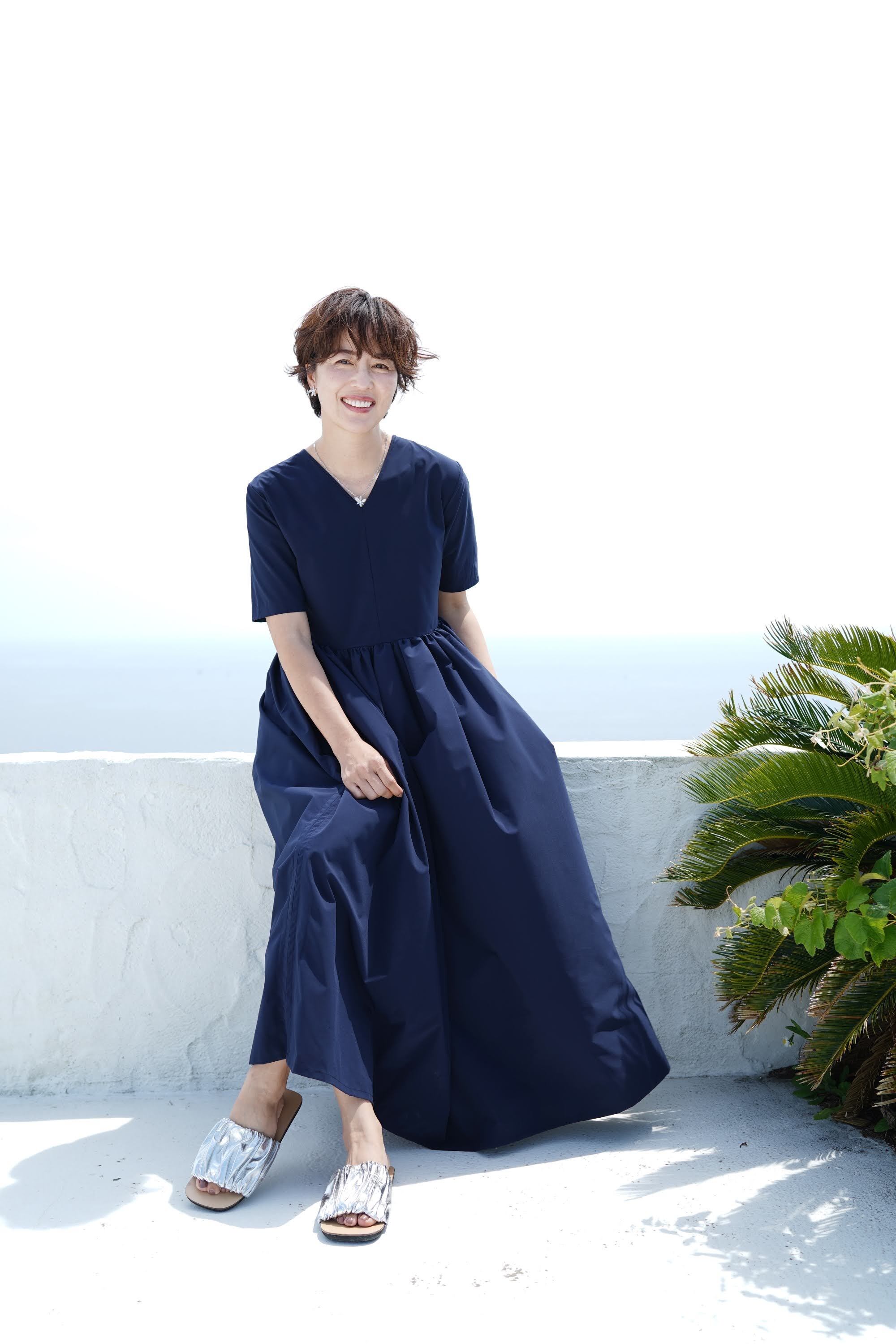 EVERYDAY DRESS 04 long ネイビー | THE9SHOP